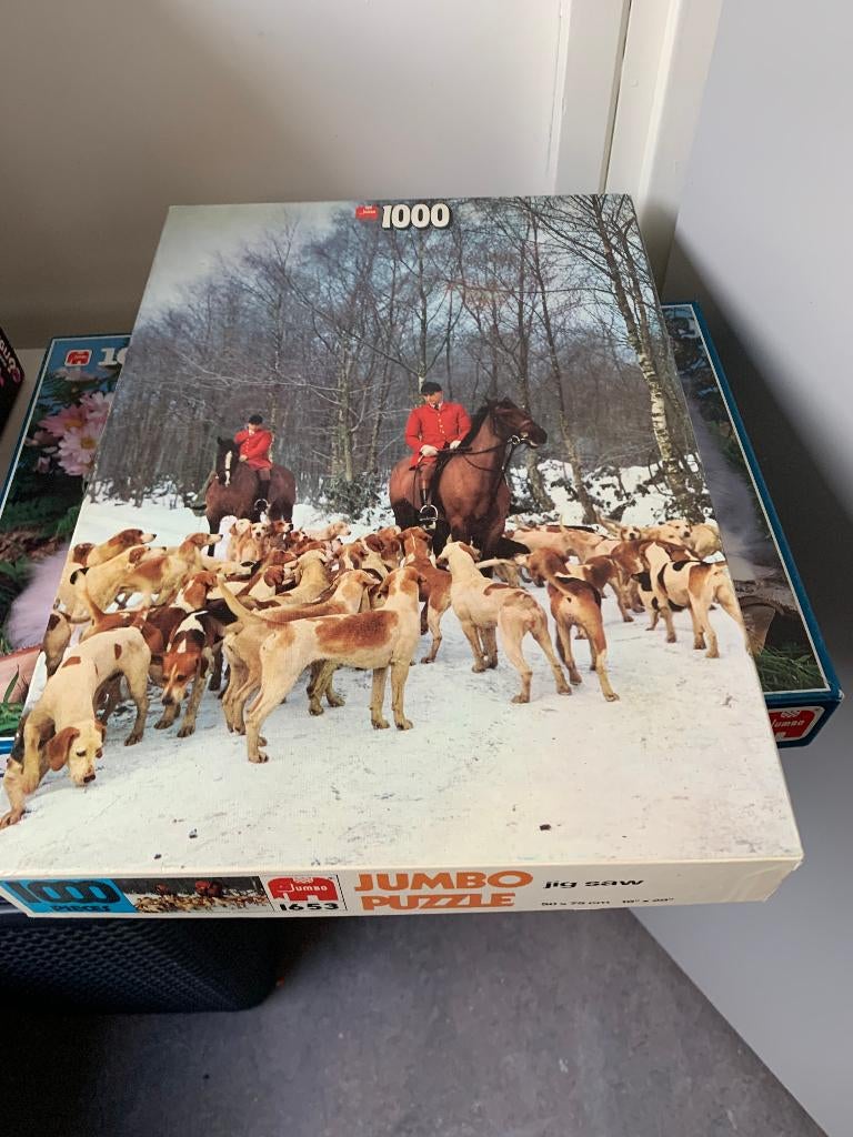 Legpuzzel diverse, Ophalen of Verzenden, 500 t/m 1500 stukjes, Zo goed als nieuw, Legpuzzel