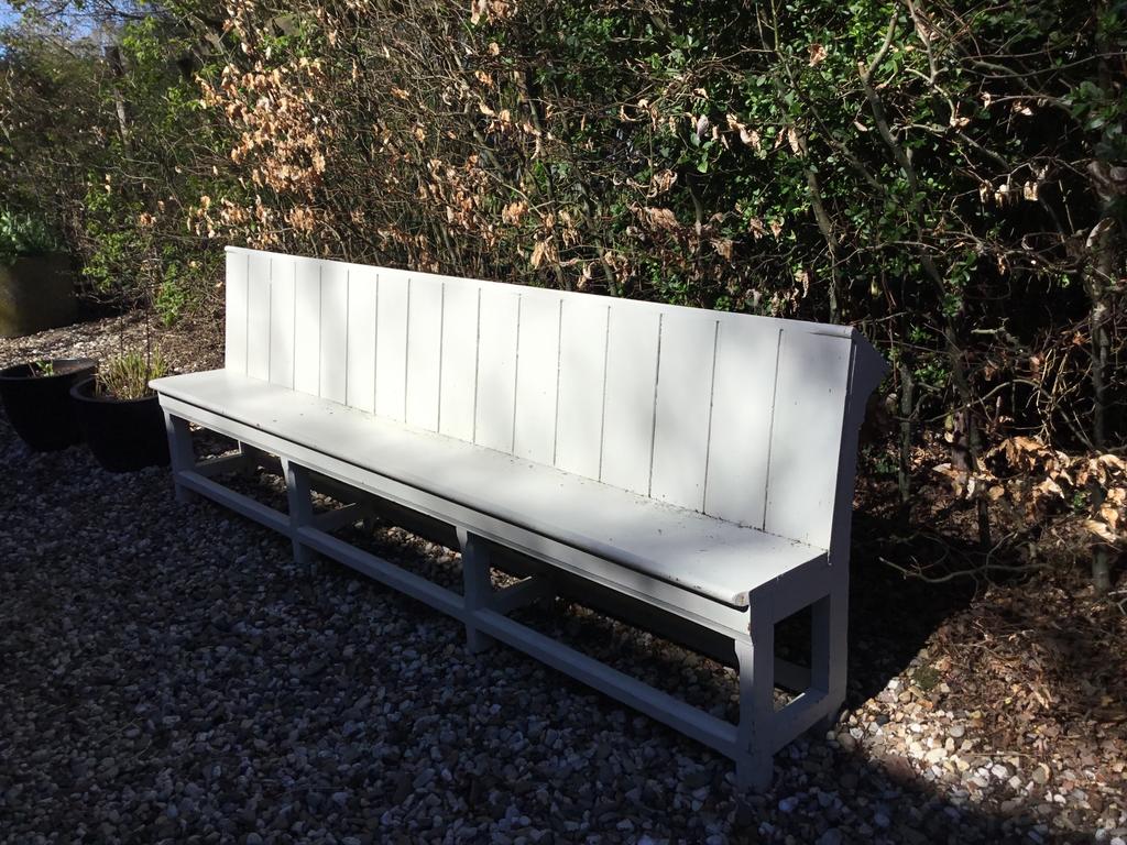 Oude kerkbank, Ophalen