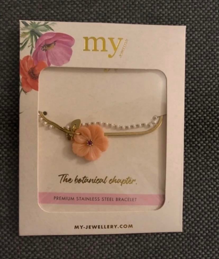 Nieuw armbandje My Jewellery in verpakking, Sieraden, Tassen en Uiterlijk, Staal, Nieuw, Ophalen of Verzenden, Met bedels of kralen