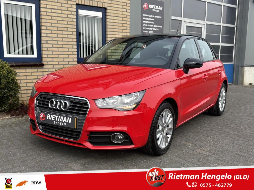 Audi A1 Sportback 1.4 TFSI Pro Line S NAVI-BLUETOOTH-LM VELG, Euro 5, 4 cilinders, 4 stoelen, 49 €/maand