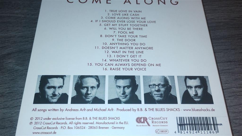 B.B. & The Blues Shacks - Come Along, Ophalen of Verzenden, 1980 tot heden, Zo goed als nieuw, Jazz