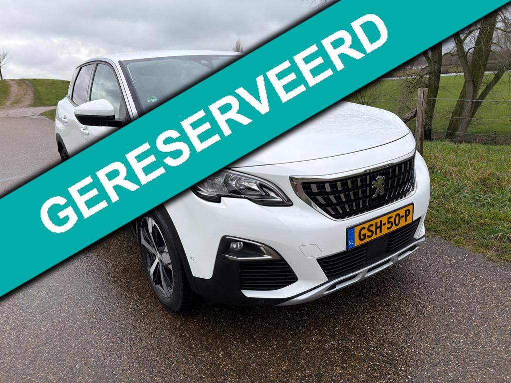 Peugeot 3008 1.2 PureTech Allure Trek H. Sfeer Luxe, Gebruikt, 1199 cc, Leder en Stof, Wit