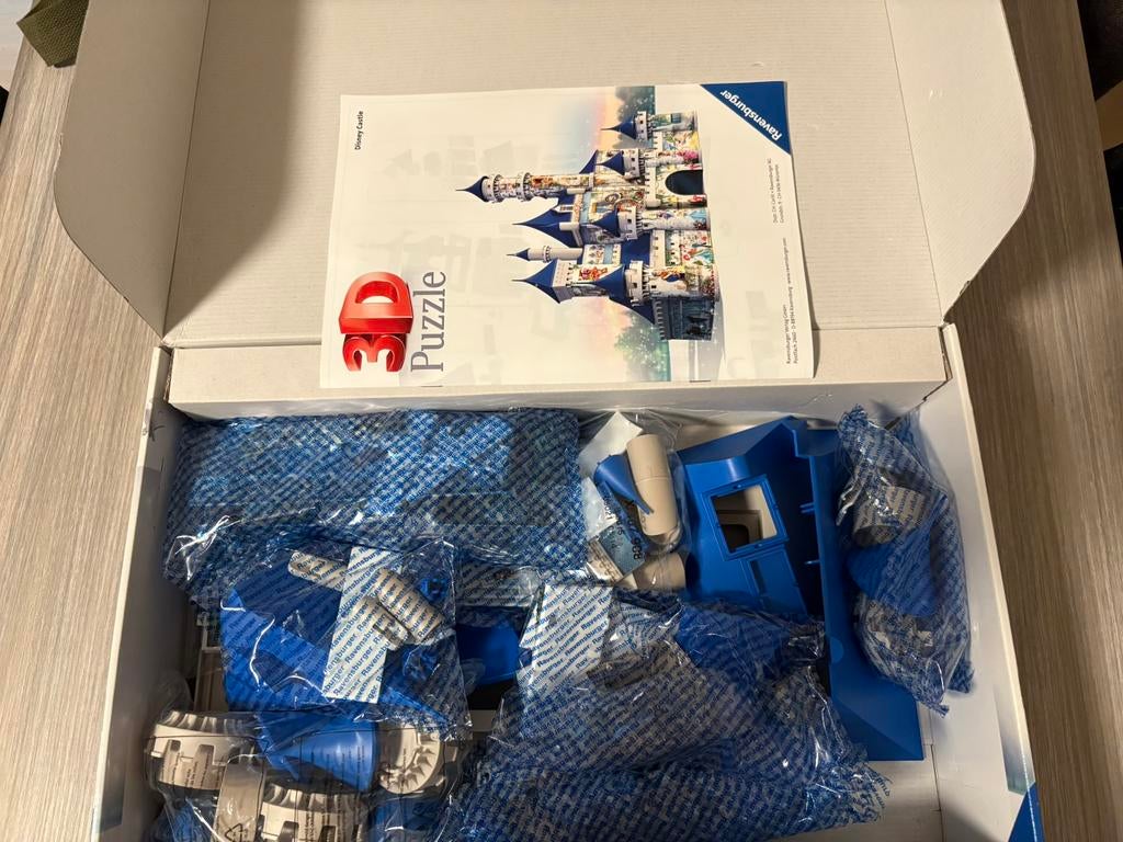 Disney 3d puzzel, Ophalen of Verzenden, Overige figuren, Zo goed als nieuw, Overige typen