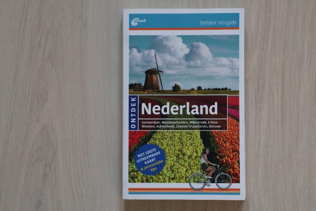 * NEDERLAND * ANWB Ontdek serie + kaart, ANWB ONTDEK SERIE, Ophalen of Verzenden, Zo goed als nieuw, Reisgids of -boek