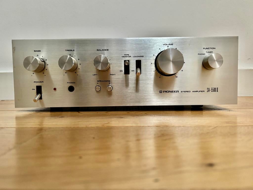 Nette Pioneer SA-5500 II versterker, Audio, Tv en Foto, Versterkers en Receivers, Gebruikt, Stereo, Minder dan 60 watt, Pioneer