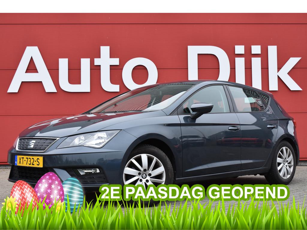 SEAT Leon 1.0 EcoTSI Reference LED | Clima | Cruise | Trekha, Stof, Met garantie (alle), Leon, 49 €/maand