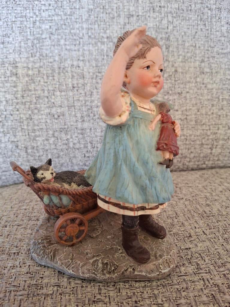 Ot en Sien beeldje 10x14 cm - Collectie Wolters Noordhoff, Ophalen of Verzenden, Gebruikt, Mens