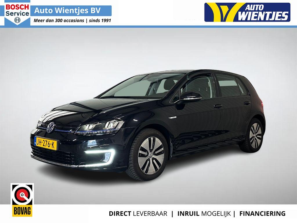 Volkswagen e-Golf Aut 85 KW | Comfort 5-Drs | SOH 82% | Navi, Automaat, Gebruikt, Zwart, Origineel Nederlands