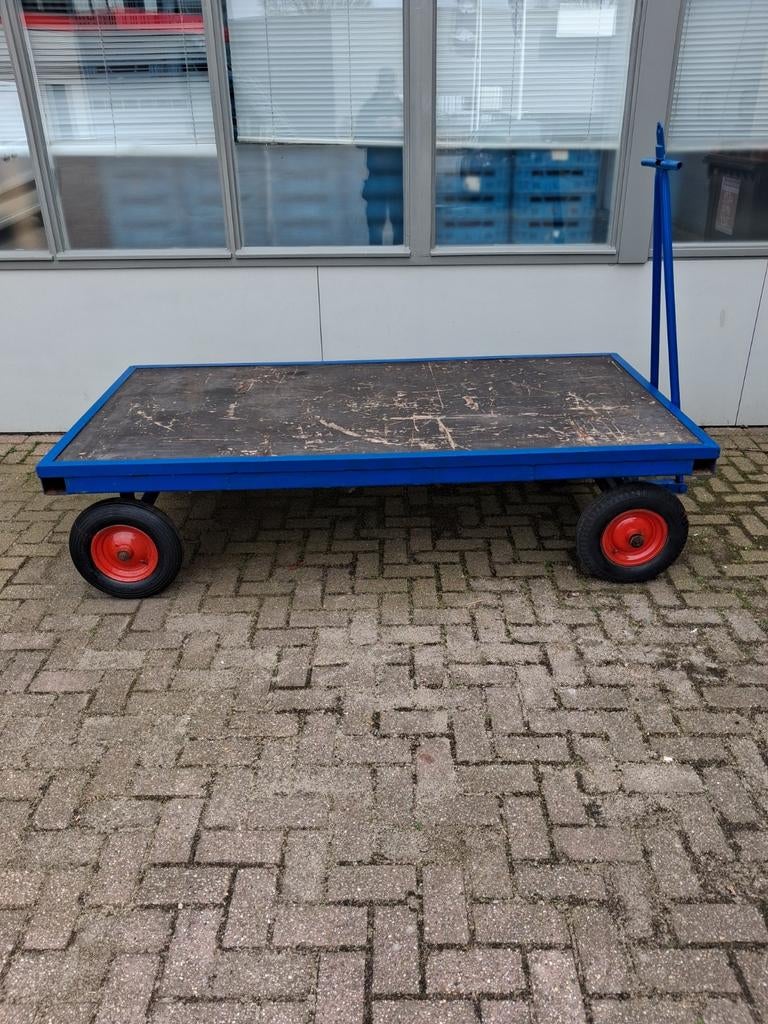 Transportwagen handkar, Ophalen