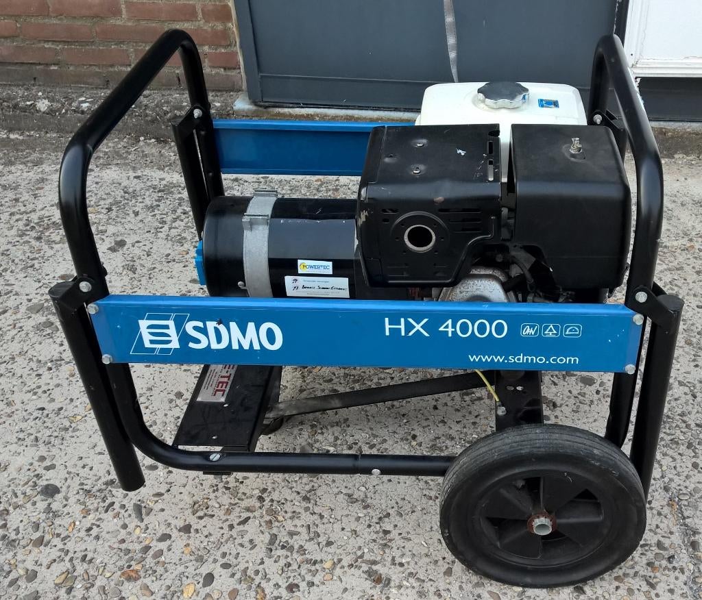 Te koop mobiele stroom generator SDMO HX 4000, Ophalen, Gebruikt