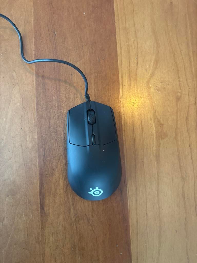 SteelSeries rival 3 game muis, Computers en Software, Muis, Gaming muis, Ophalen of Verzenden, Zo goed als nieuw