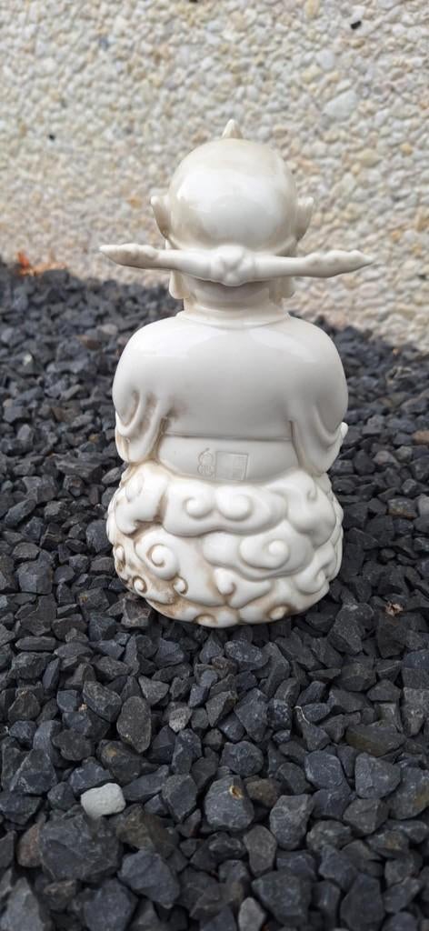 Antiek Chinees Dehua porseleinen beeld., Ophalen of Verzenden