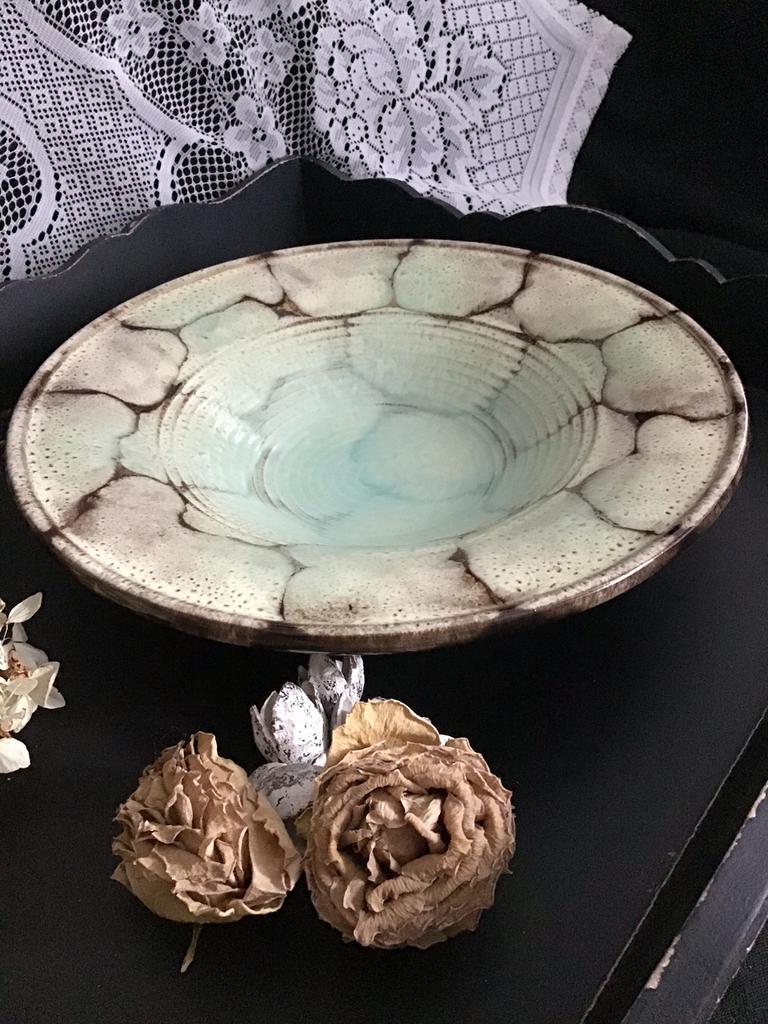 Schaal keramiek West Germany Carstens  26 cm, Ophalen of Verzenden