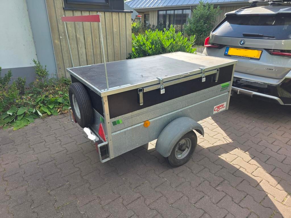 Nette Bagagewagen aanhanger aanhangwagen, Ophalen, Gebruikt
