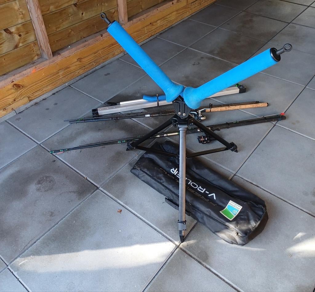 Hengels +vissteun, Ophalen of Verzenden, Gebruikt, Werphengel