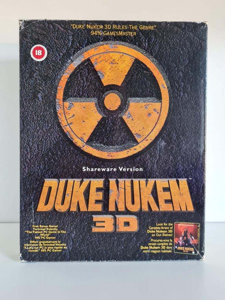 Duke Nukem 3D Shareware Version - PC Big Box, Vanaf 18 jaar, Shooter, 1 speler, Ophalen of Verzenden