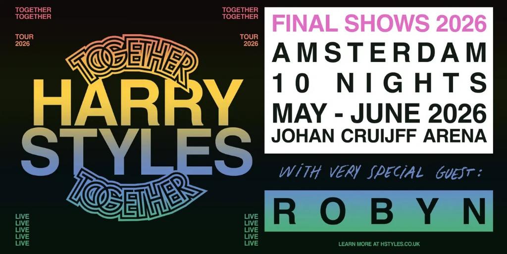 Harry Styles| ArenA 2026 | 16 en 22 mei |Rear GA/KISS/SQUARE, Tickets en Kaartjes, Concerten | Pop, Drie personen of meer, Mei