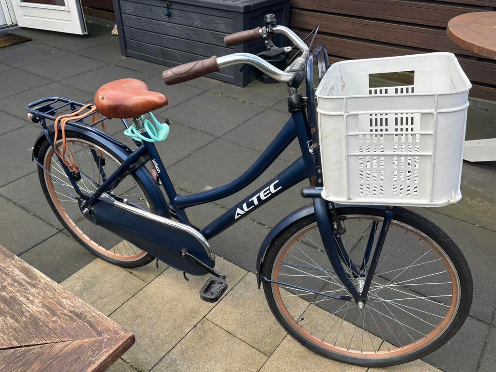 Altec Urban Transportfiets 26 inch - Jeans Blue, Ophalen, Gebruikt, 26 inch of meer, Handrem