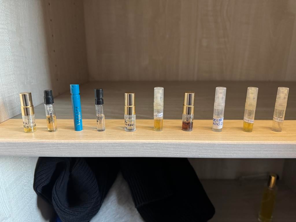 Niche Parfum samples, Ophalen of Verzenden, Zo goed als nieuw