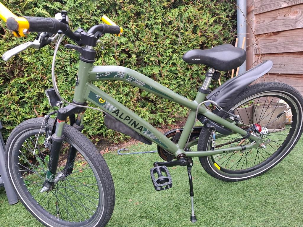 Alpina Trial jongensfiets 22 inch, Ophalen, 22 inch, Alpina, Handrem