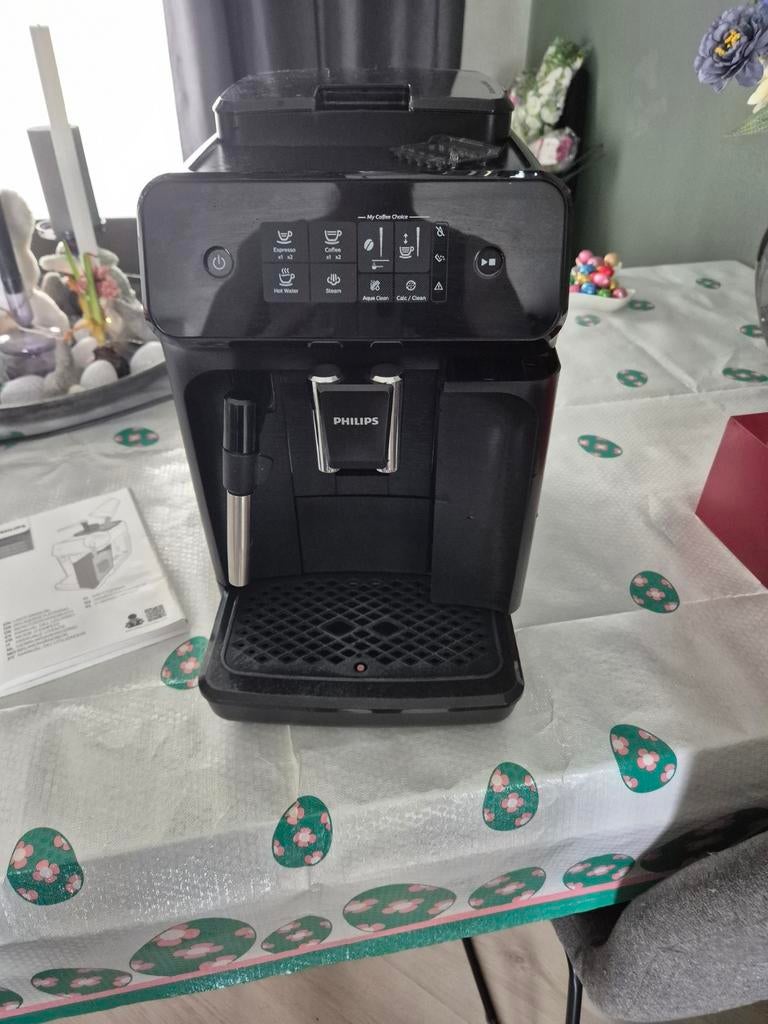 Philips fully automatic espresso machine, Ophalen, Espresso apparaat, Gemalen koffie, Stoompijpje