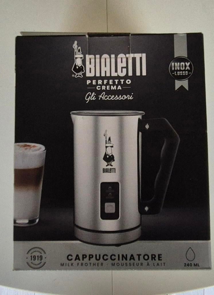 Bialetti Perfetto Crema Melkopschuimer - Nieuw in doos, 2 tot 4 kopjes, Ophalen of Verzenden, Nieuw, Overige modellen