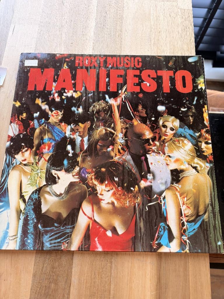 Roxy Music – Manifesto, Ophalen of Verzenden, Gebruikt, 12 inch, Poprock