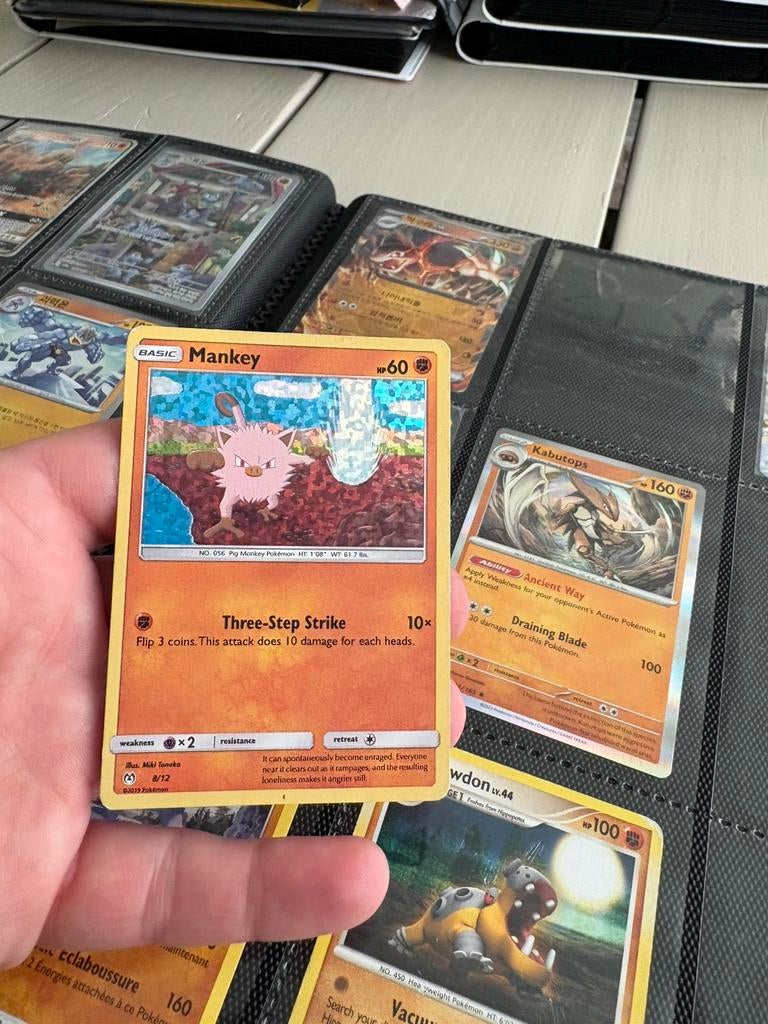 Mankey mc donalds promo, Ophalen of Verzenden, Zo goed als nieuw, Meerdere kaarten, Foil