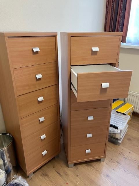 laden kast, Huis en Inrichting, Kasten | Ladekasten, Ophalen, Minder dan 50 cm, 5 laden of meer, Zo goed als nieuw