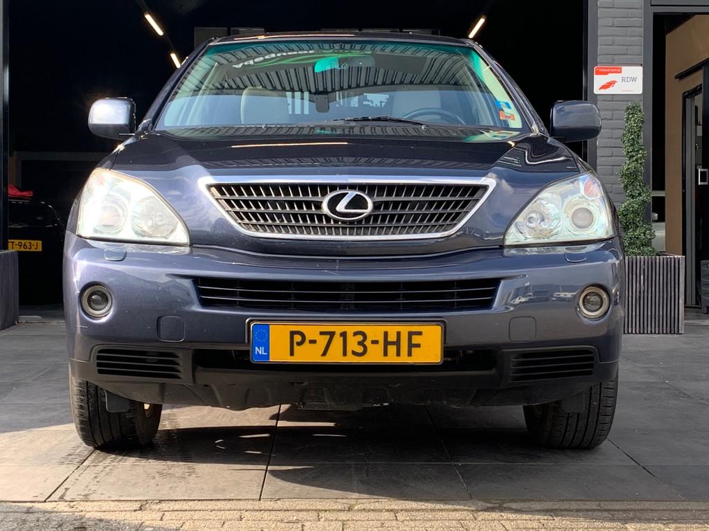 Lexus RX 400h|AUT|Cruise|Carplay|Camera|Memory|Trekhaak|APK, Auto's, Lexus, Automaat, 3311 cc, Gebruikt, Blauw