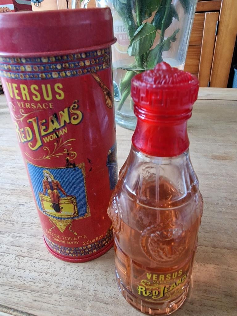 Versace parfum eau de toilet, Ophalen of Verzenden, Gebruikt, Parfumfles, Gevuld