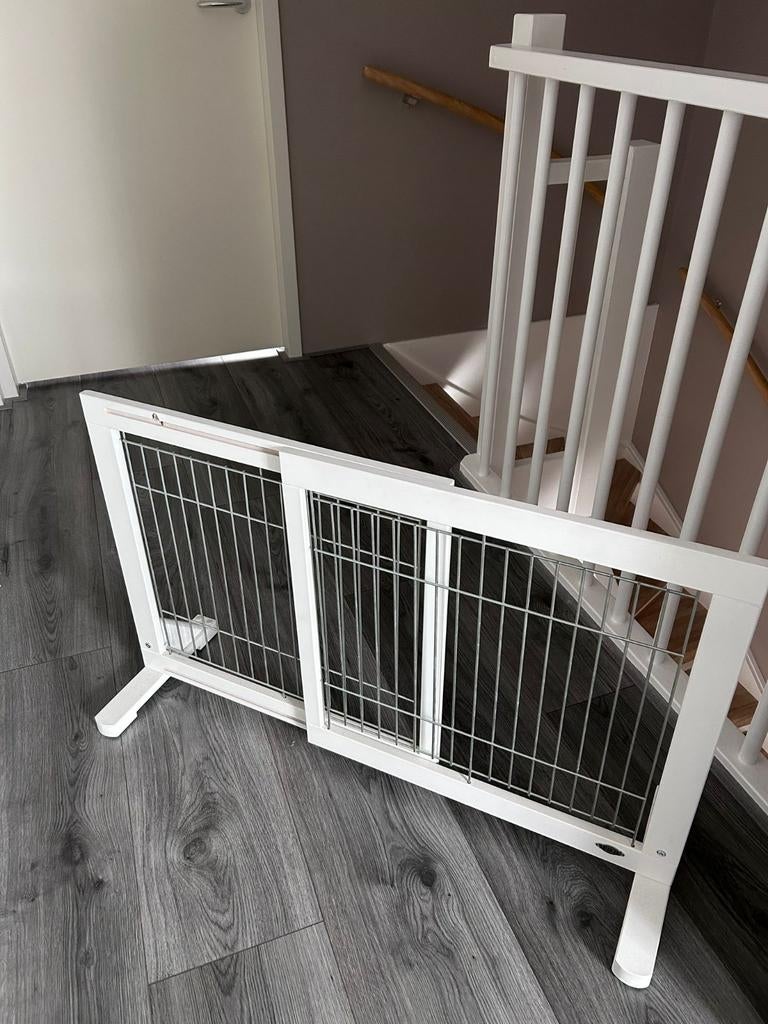 Trixie uitschuifbare afsluithek, Ophalen