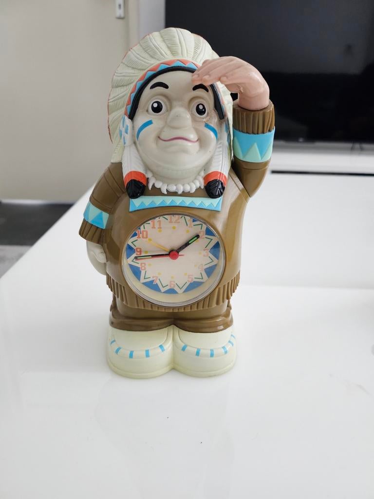 90 Indiase geluidswekker McDonald's postmodern keukentimer, Ophalen of Verzenden, Wandklok