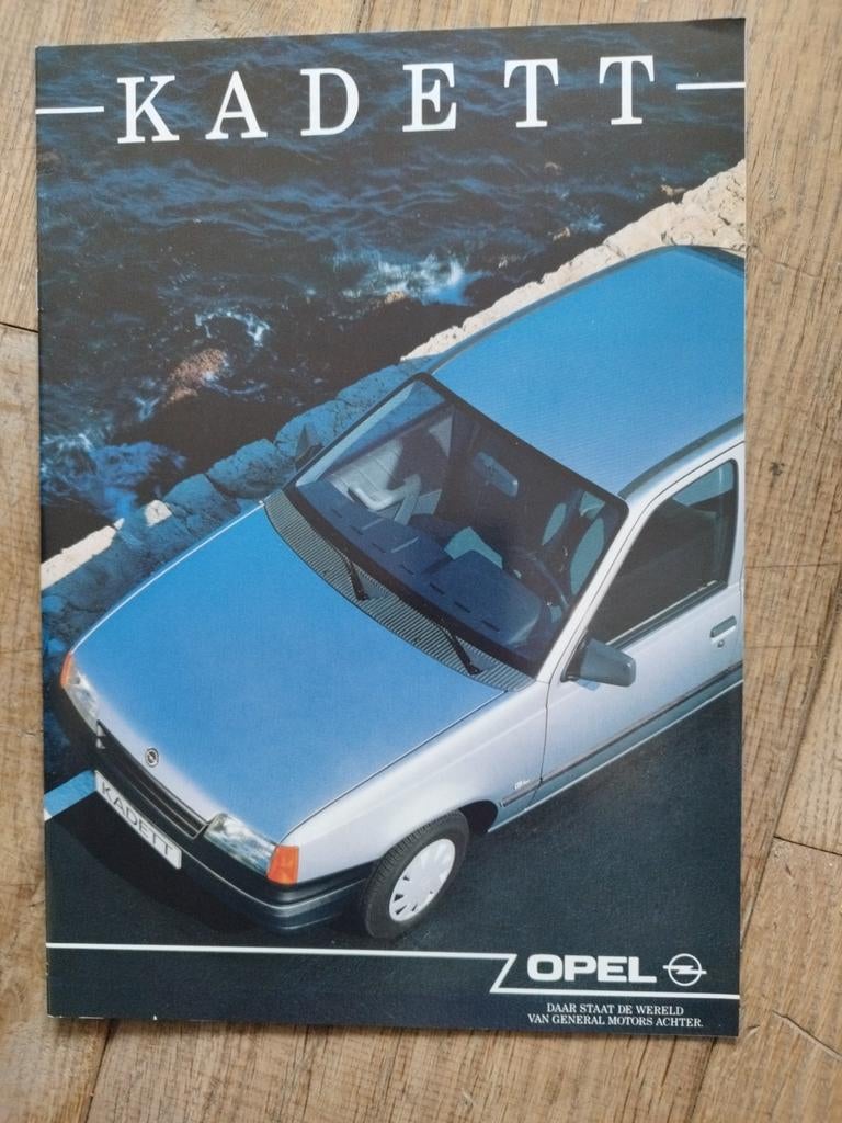 Opel Kadett brochure 1989, Opel, Zo goed als nieuw, Opel, Ophalen of Verzenden