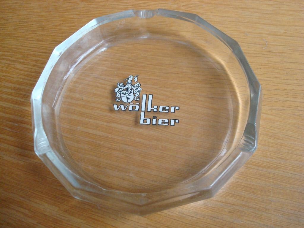 Asbak Wölker bier, Ophalen of Verzenden, Gebruikt, Overige typen, Overige merken