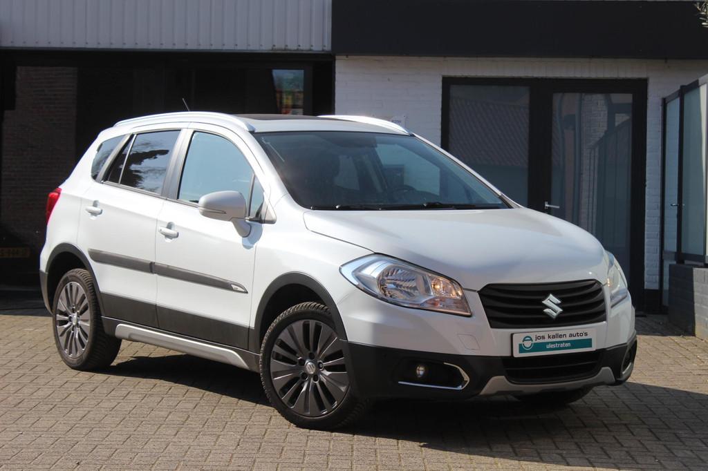 Suzuki SX4 S-Cross 1.6 Business Edition Pro AllGrip Pearl Wh, Auto's, Automaat, Stof, Euro 6, 4 cilinders