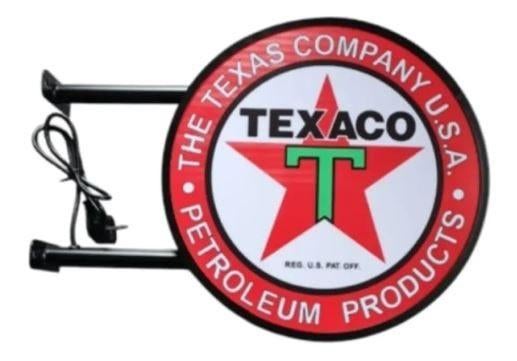 Texaco dubbelzijdige reclame verlichting lamp en veel andere, Americansaleshop@gmail.com, Eu, Eu, Lichtbak of (neon) lamp