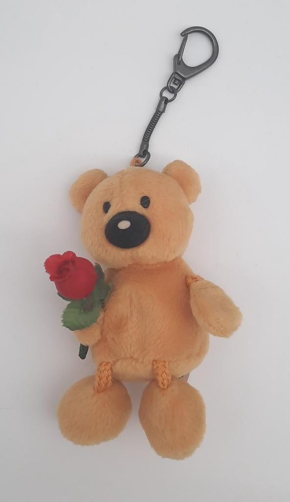Leendert Jan Vis Beertje knuffel sleutelhanger, Verzamelen, Ophalen of Verzenden, Zo goed als nieuw, Knuffel of Figuurtje