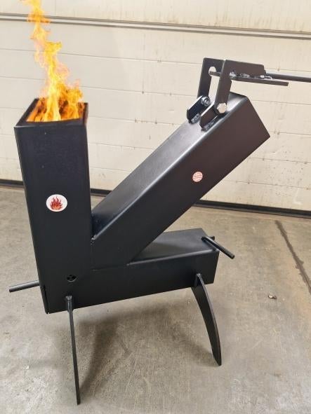 Unieke rocket stove 6 in 1 op hout en pellets, Ophalen, Nieuw