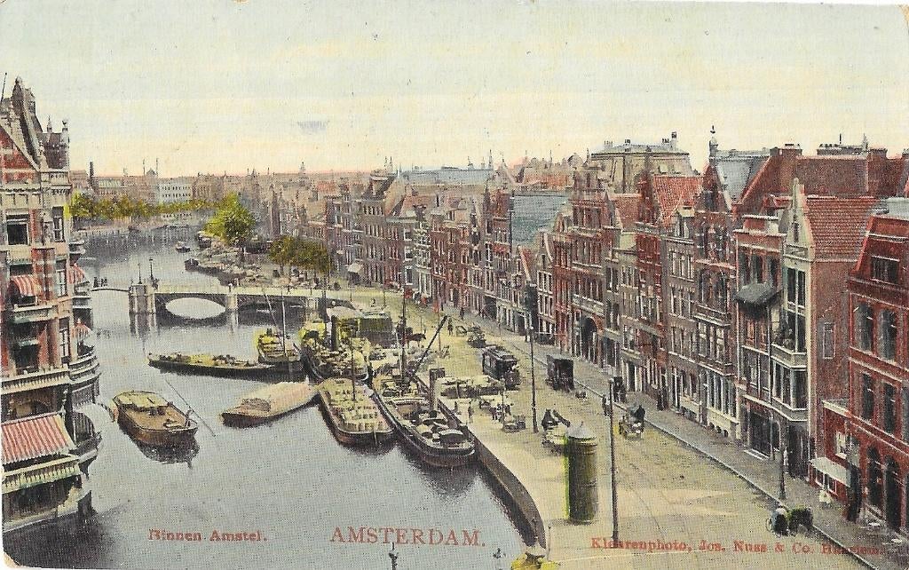AK Amsterdam - Binnen Amstel, Verzenden, Voor 1920, Gelopen, Noord-Holland