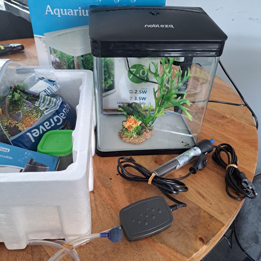 Aquarium zo goed als nieuw, Ophalen of Verzenden, Zo goed als nieuw, Leeg aquarium