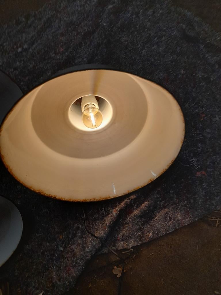 emaile lampenkap, Antiek en Kunst, Ophalen of Verzenden