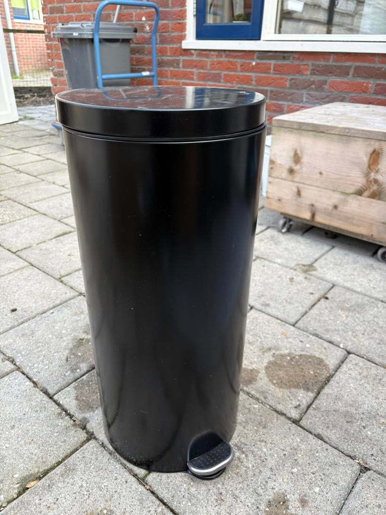 60 liter prullenbak, Huis en Inrichting, Woonaccessoires | Prullenbakken, Kunststof, 50 tot 75 cm, 40 liter of meer, Ophalen of Verzenden