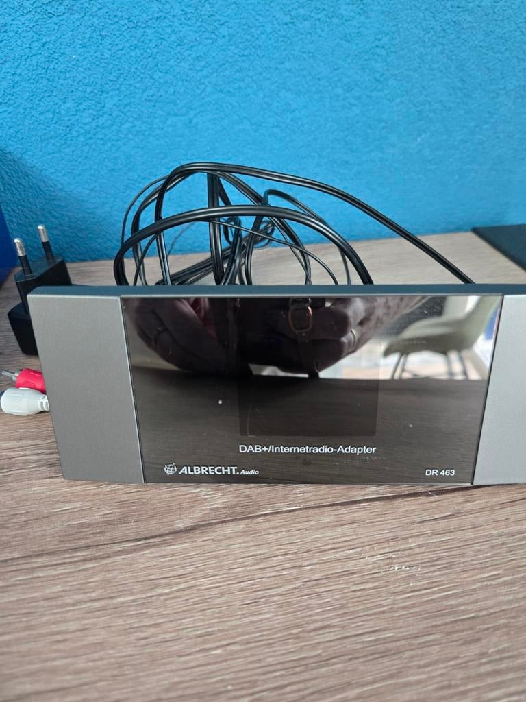 Albrecht Audio DR 463 DAB+/Internetradio-Adapter, Ophalen of Verzenden, Zo goed als nieuw, Radio