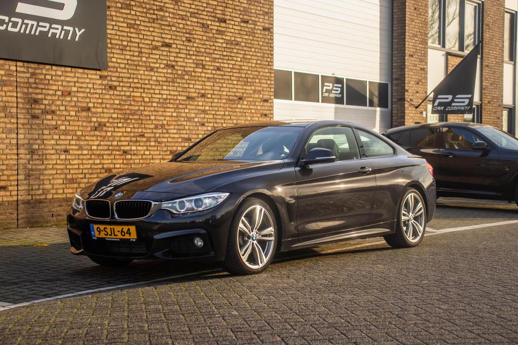 BMW 4-serie Coupé 428i High Executive M-Sport, Origineel NL, Auto's, BMW, Automaat, 745 kg, Achterwielaandrijving, Gebruikt