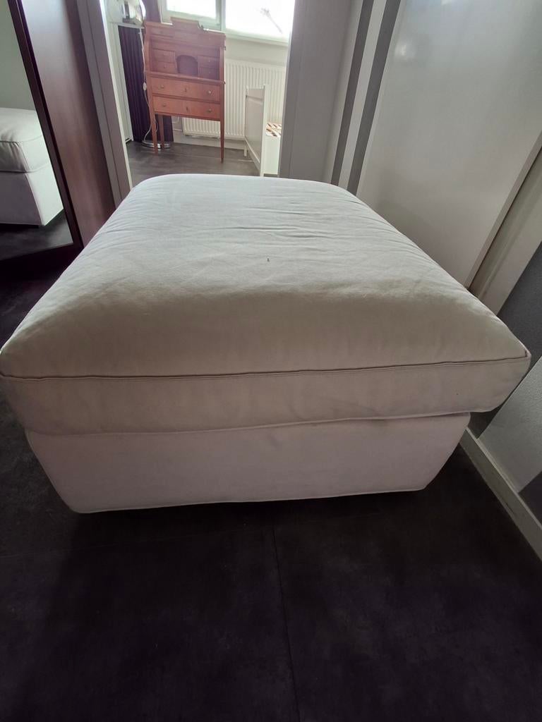 IKEA Poef met afneembare hoes, Ophalen, Gebruikt, Rechthoekig, Stof