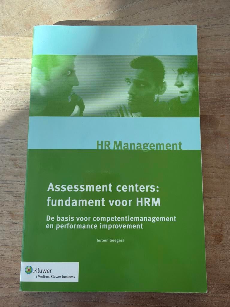 Assessment centers/Seegers, Boeken, Ophalen of Verzenden, Gelezen, Management