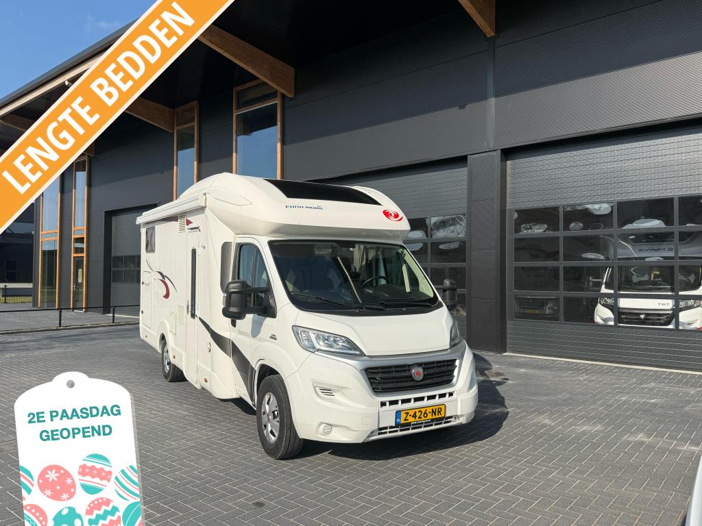 Eura Mobil 720 model 2015 49.000KM ! lentebeden Hefbed, Airbags, Ringverwarming, Bedrijf, Koelkast