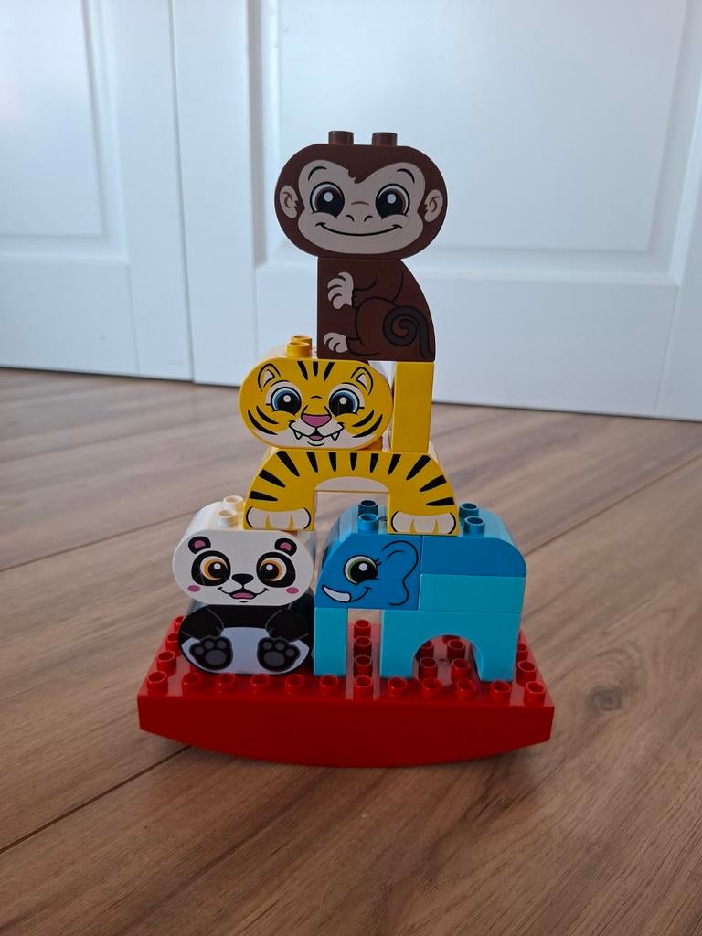 Lego Duplo 10884 Mijn eerste balancerende dieren., Ophalen, Gebruikt, Complete set, Duplo