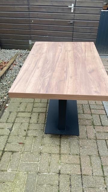eettafel, Huis en Inrichting, Tafels | Eettafels, Ophalen, 100 tot 150 cm, 50 tot 100 cm, Zo goed als nieuw